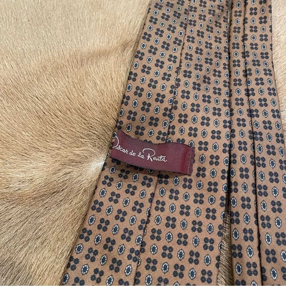 Two Oscar de la Renta Silk ties